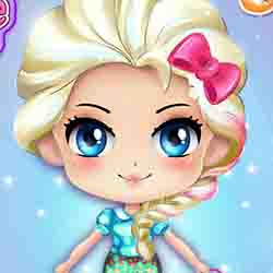 Chibi Elsa's Modern Makeover