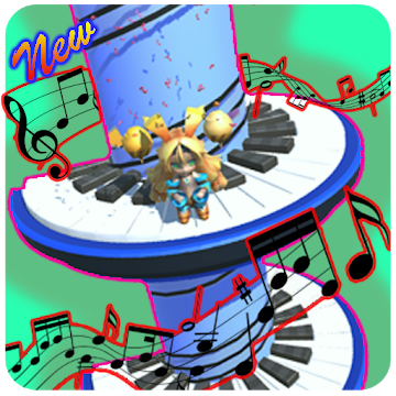 Piano Helix Jump