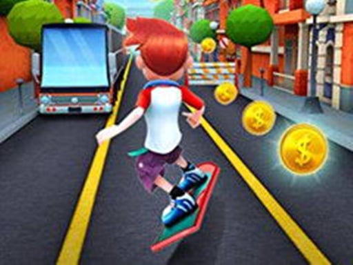 Play Bus Rush - Bus Surfer Online_8Fat.com Free Online Games